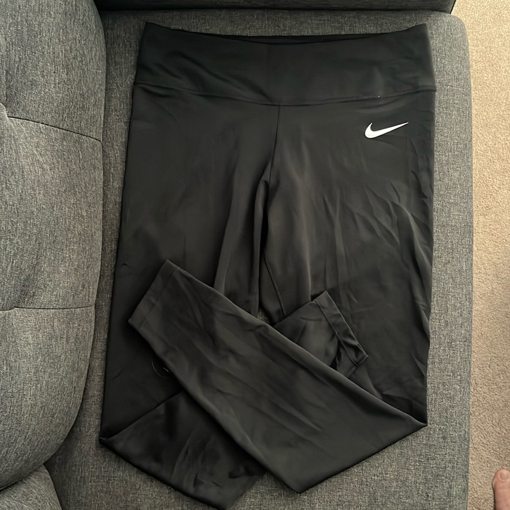 Nike Dri-Fit black leggings, size L